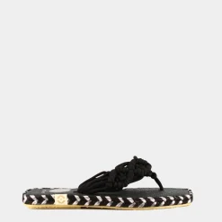 NALHO Sandali^Na0047 Daya Flip Flop Sandali Nero