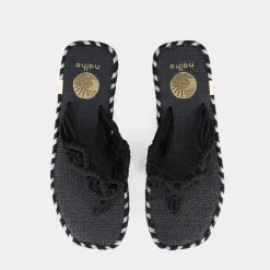 NALHO Sandali^Na0047 Daya Flip Flop Sandali Nero
