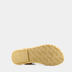 NALHO Sandali^Na0002 Ganika Black/Gold - Sandali Nero
