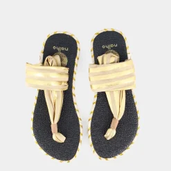 NALHO Sandali^Na0002 Ganika /Gold - Sandali Beige