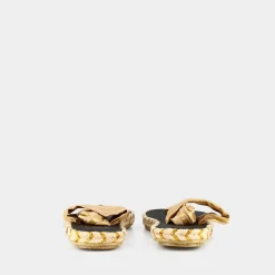 NALHO Sandali^Na0002 Ganika /Gold - Sandali Beige