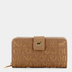 NAJ OLEARI Piccola Pelletteria^2446 - Naturale - Piccola Pelletteria Beige