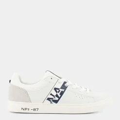 NAPAPIJRI Sneakers^Np0A4Gtbco Birch White/Navy - Sneakers Bianco