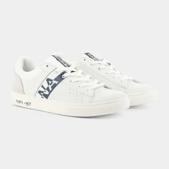 NAPAPIJRI Sneakers^Np0A4Gtbco Birch White/Navy - Sneakers Bianco