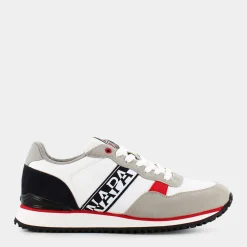 NAPAPIJRI Sneakers^Np0A4Hl5 Cosmos White/Navy/Red - Sneakers Bianco