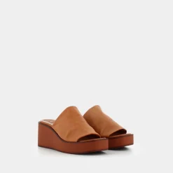 PATTI DI LUNA Sandali^Np-E23D-01 Cognac - Sandali Marrone