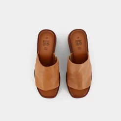 PATTI DI LUNA Sandali^Np-E23D-01 Cognac - Sandali Marrone