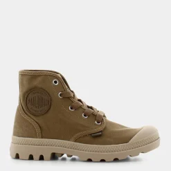 PALLADIUM Sneakers^Pas92352 Pampa Hi Olive/Warmsand - Sneakers Beige