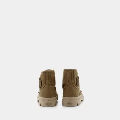 PALLADIUM Sneakers^Pas92352 Pampa Hi Olive/Warmsand - Sneakers Beige