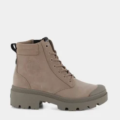 PALLADIUM Scarponcini^Pas97985-264-M Pallabase Hi Cuff Dune - Scarponcini Beige