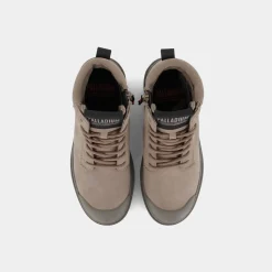 PALLADIUM Scarponcini^Pas97985-264-M Pallabase Hi Cuff Dune - Scarponcini Beige