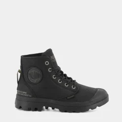 PALLADIUM Scarponcini^Pas77963-001-M Pampa Hi Supply Black/Black - Scarponcini Nero