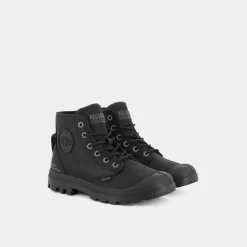 PALLADIUM Scarponcini^Pas77963-001-M Pampa Hi Supply Black/Black - Scarponcini Nero
