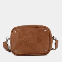 PEPE JEANS Tracolle^Pl031298 Bassy Cuoio - Tracolle Marrone