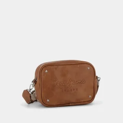 PEPE JEANS Tracolle^Pl031298 Bassy Cuoio - Tracolle Marrone