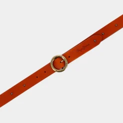 PEPE JEANS Cinture^Pl020816 Rosy 859 Tobacco - Cinture Marrone