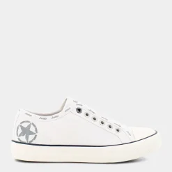 JEEP Sneakers^Pl21513E California Elastic Sneakers Bianco