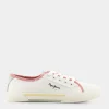 PEPE JEANS Sneakers^Pls31436 Brady Bandan Sneakers Bianco