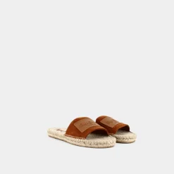 PEPE JEANS Espadrillas^Pls90583 Siva Berry Cognac - Campesina Marrone
