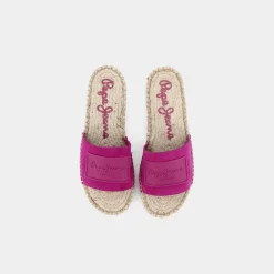 PEPE JEANS Espadrillas^Pls90583 Siva Berry Light Plum - Campesina Rosa