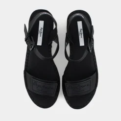 PEPE JEANS Sandali^Pls90576 Witney Brand Sandali Nero