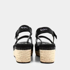 PEPE JEANS Sandali^Pls90576 Witney Brand Sandali Nero