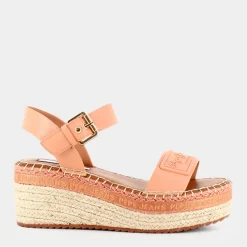 PEPE JEANS Sandali^Pls90576 Witney Brand Sherbert - Sandali Rosa