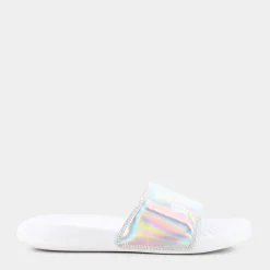PUMA Ciabatte^391014 Popcat 20 Wns Irridescent Iridescent- White - Ciabatte Bianco
