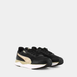 PUMA Sportive^391130 R78 Voyage Black-Gold - Sportive Nero