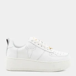 WINDSOR SMITH Sneakers^Racerr Leather White - Sneakers Bianco