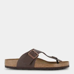 BIRKENSTOCK Sandali^044701 Ramses Dark Brown - Infradito Marrone