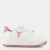 WINDSOR SMITH Sneakers^Recharge - White/Pink Holo - Sneakers Bianco
