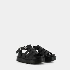 SHEEN Sandali^Re-E23D-15 Sandali Nero
