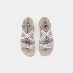 SKECHERS Sandali^163112 Reggae Slim Sandali Beige