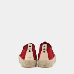 APEPAZZA Espadrillas^Rope01Sue Renee Campesina Rosso