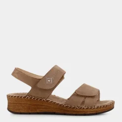 GRUNLAND Sandali^Sa1208 Palo Sandali Beige