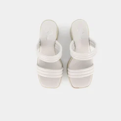 SHEEN Sandali^Sd-E23D-06 - Avorio - Sandali Bianco