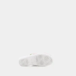 DUNE VERDI Ciabatte^Sg-E23D-01 Fondo Grigio Chiaro Sottopiede Ghia Fiore Glicine - Base Ciabatte Bianco