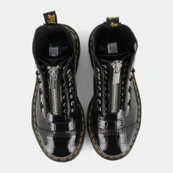 DR MARTENS Scarponcini^Sinclair Patent Lamper Croc Black - Scarponcini Nero