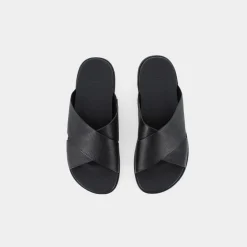 UGG Sandali^1144972 Solivan Crossband Black - Sandali Nero