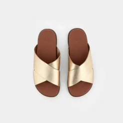 UGG Sandali^1144973 Solivan Crossband Pale Gold - Sandali Oro
