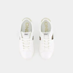 ONLY Sneakers^15288092 Sunny / Silver - Sneakers Bianco