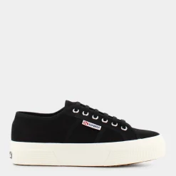 SUPERGA Sportive^S21384W 2740 Platform Black-F Avorio - Sportive Nero