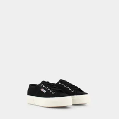 SUPERGA Sportive^S21384W 2740 Platform Black-F Avorio - Sportive Nero