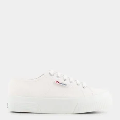 SUPERGA Sportive^S21384W 2740 Platform White - Sportive Bianco