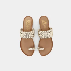 PATTI DI LUNA Sandali^Sy-E23D-02 - Platino - Sandali Oro