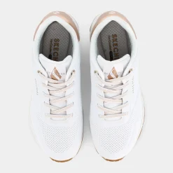 SKECHERS Sportive^155196 Tasha White / Rose Gold - Sportive Bianco