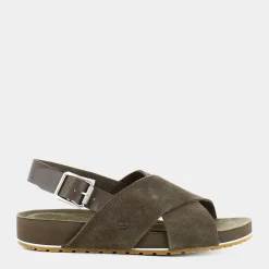 TIMBERLAND Sandali^Tb0A41Nq - Oliva - Sandali Verde