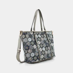 GATTINONI Borse^8008 Teodosia Daily Multi E/Ice Grey - Borse Blu