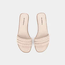 SHEEN Sandali^Tx-E23D-01 Crema - Sandali Bianco